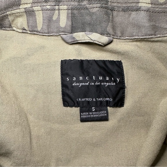 Sanctuary Camo Shacket size S - Picture 3 of 4